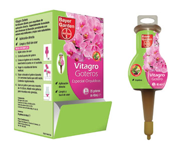 Goteros para abonar las orquídeas